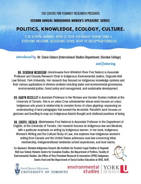 Politics, Knowledge, Ecology, Culture