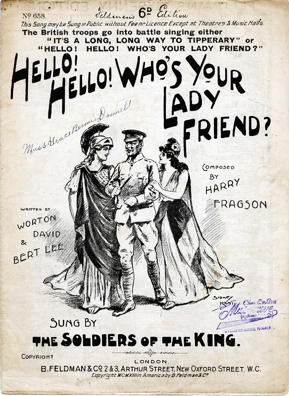 Hello Hello Who S Your Lady Friend Hello Hello Who S Your Lady Friend